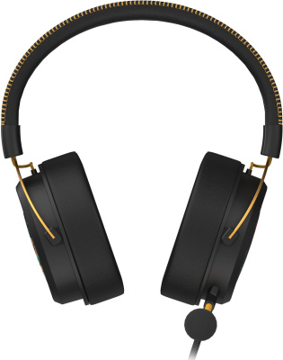 Наушники с микрофоном A4Tech Bloody M595 Renegade черный/рисунок 2.3м мониторные USB оголовье (M595)