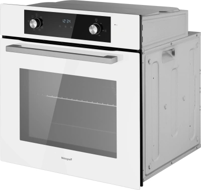 Духовой шкаф Электрический Weissgauff EOM 388 PDW Steam Clean белый