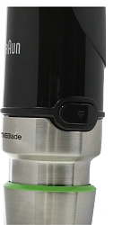 Блендер погружной Braun MQ9135XI 1200Вт черный/серебристый