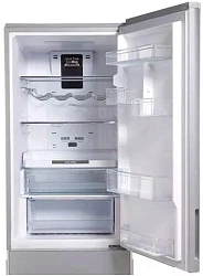 Холодильник Hitachi R-BG410PUC6X XGR 2-хкамерн. серый стекло инвертер