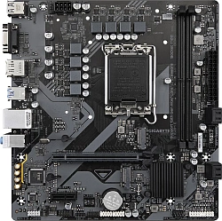 Материнская плата Gigabyte B760M E Soc-1700 Intel B760 2xDDR5 mATX AC`97 8ch(7.1) GbLAN RAID+VGA+HDMI+DP