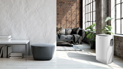 Кондиционер мобильный Electrolux Loft EACM-8 CL/N3 белый площ.21м2