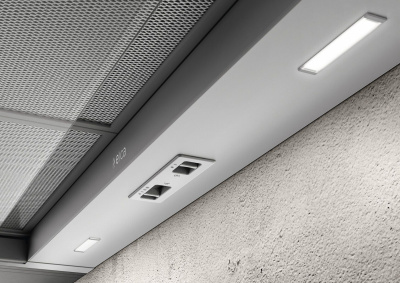 Вытяжка встраиваемая Elica Ciak 2.0 S GR/A/90 нержавеющая сталь управление: ползунковое (1 мотор)