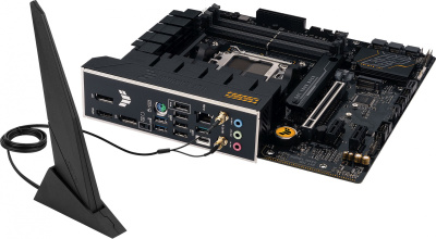 Материнская плата Asus TUF GAMING B650M-E WIFI SocketAM5 AMD B650 4xDDR5 mATX AC`97 8ch(7.1) 2.5Gg RAID+HDMI+DP