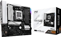 Материнская плата Asrock B650M PRO X3D Socket AM5 AMD B650 4xDDR5 mATX AC`97 8ch(7.1) 2.5Gg RAID+HDMI+DP
