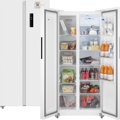 Холодильник Weissgauff WSBS 500 Inverter NoFrost 2-хкамерн. белый