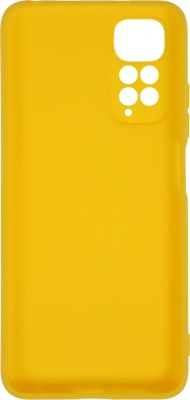 Чехол (клип-кейс) DF для Xiaomi Redmi Note 11/11s xiCase-61 желтый (XICASE-61 (YELLOW))