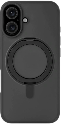 Чехол (клип-кейс) uBear для Apple iPhone 16 Clip 360 with MagSafe черный (CS437BL61RG-I24M)