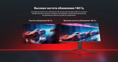 Монитор Dahua 27" LM27-E331A черный IPS LED 1ms 16:9 HDMI матовая HAS Piv 1000:1 300cd 178гр/178гр 2560x1440 180Hz DP 2K USB 4.7кг