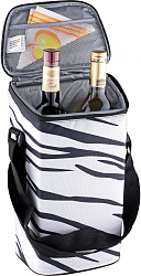 Сумка-термос Igloo 2 Bottle Wine Tote 16 2л. зебра/белый (00157757)