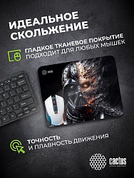 Коврик для мыши Cactus Darth Vader рисунок 400x300x3мм (CS-MP-PRO22XL)