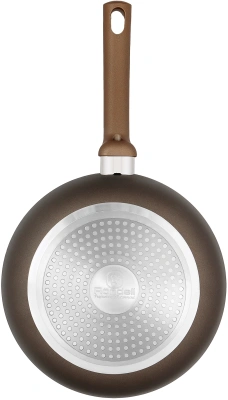 Сковорода Rondell Absolute RDA-1249 круглая 28см покрытие: Xylan Plus ручка несъемная (без крышки) коричневый