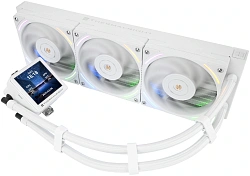 Система водяного охлаждения Thermalright Frozen Vision 360 V2 ARGB Soc-AM5/AM4/1200/1700/1851 белый 4-pin 28dB Al LCD Ret (F-VISION-360-WH-ARGB-V2)