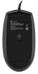 Мышь Оклик 147M черный оптическая 2000dpi USB 4but (1454525)