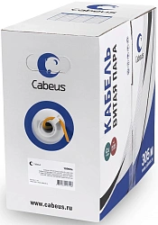 Кабель информационный Cabeus UTP-4P-Cat.6-SOLID-LSZH кат.6 U/UTP LSZH универсальный 305м оранжевый