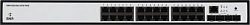 Коммутатор SNR SNR-S5210G-24TX-POE (L2+) 24x1Гбит/с 4SFP+ 24PoE 370W управляемый