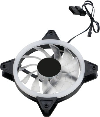 Вентилятор для корпуса Оклик OG-CF120RGB3-BK RGB 120х120x25 черный 3-pin 4-pin (Molex) 23дБ Ret