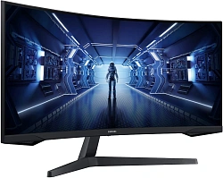 Монитор Samsung 34" LC34G55TWWPXEN черный VA LED 1ms 21:9 HDMI матовая 250cd 178гр/178гр 3440x1440 165Hz DP UW 5.6кг