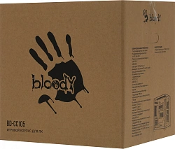 Корпус Bloody BD-CC105 черный без БП mATX 5x120mm 1xUSB2.0 1xUSB3.0 audio bott PSU
