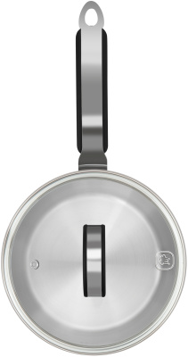 Ковш Rondell Brando RDS-1803 1.3л. d=16см (с крышкой) стальной