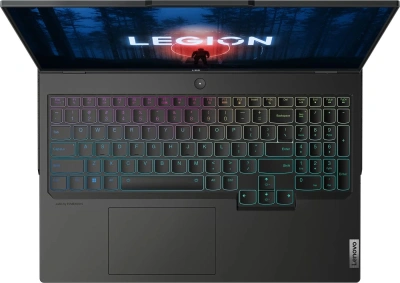 Ноутбук Lenovo Legion Pro 5 16ARX8 Ryzen 7 7745HX 16Gb SSD1Tb NVIDIA GeForce RTX4060 8Gb 16" IPS WQXGA (2560x1600) без ОС dk.grey WiFi BT Cam (82WM00FYRK)