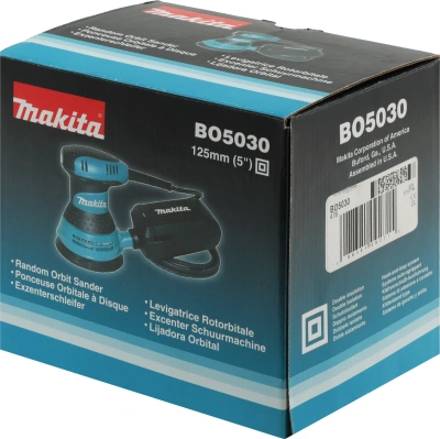 Эксцентриковая шлифмашина Makita BO5030 300Вт D125мм