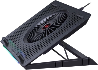 Подставка для ноутбука Redragon Ivy (77905) 15.6" 360x250x55мм 19дБ 2xUSB 5x 140ммFAN 890г металл/пластик черный