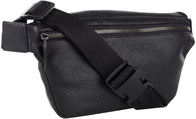 Сумка на пояс Piquadro Black Square CA2174B3/N черный натур.кожа