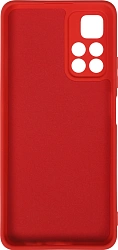 Чехол (клип-кейс) BoraSCO для Xiaomi Poco M4 Pro 5G Microfiber Case красный (70107)