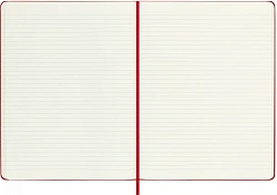 Блокнот Moleskine CLASSIC QP090F2 XLarge 190х250мм 192стр. линейка твердая обложка красный