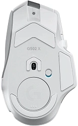Мышь Logitech G502 X Plus белый оптическая 25600dpi беспров. USB 13but (910-006173)