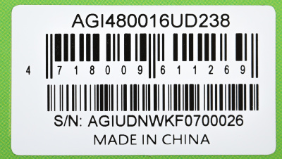 Память DDR5 16GB 4800MHz AGi AGI480016UD238 RTL PC5-38400 CL40 DIMM 288-pin 1.1В single rank Ret