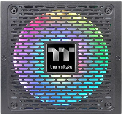 Блок питания Thermaltake ATX 850W Toughpower GF1 ARGB 80+ gold (20+4pin) APFC 140mm fan color LED 12xSATA Cab Manag RTL