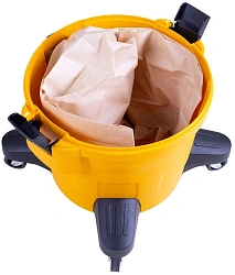 Строительный пылесос DeWalt DXV34PTA 1200Вт (уборка: сухая/влажная) желтый