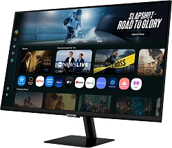 Монитор Samsung 32" S32FM702UIXCI черный VA LED 4ms 16:9 HDMI M/M матовая 3000:1 300cd 178гр/178гр 3840x2160 60Hz 4K USB 6.5кг