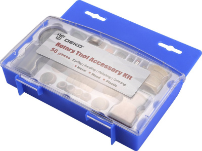 Набор насадок Deko DH56 (065-0784) d(посад.)=3мм (граверы) (упак.:56шт)