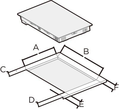 Индукционная варочная поверхность Midea MIH37103F черный/черный