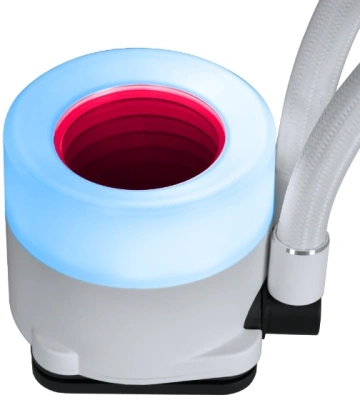 Система водяного охлаждения Lian-Li Galahad II Trinity 240 ARGB Soc-AM5/AM4/1200/1700/1851 белый30dB Al+Cu 240W Ret (G89.GA2T24W.00)