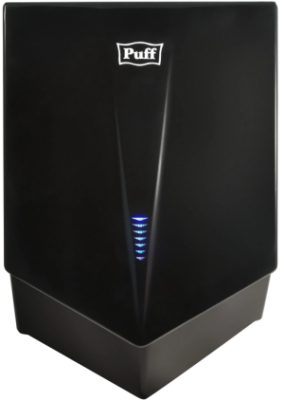 Сушилка для рук Puff 8802Bl 1200Вт черный