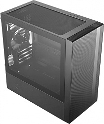 Корпус Cooler Master MasterBox NR400 w/o ODD черный без БП mATX 4x120mm 4x140mm 2xUSB3.0 audio bott PSU