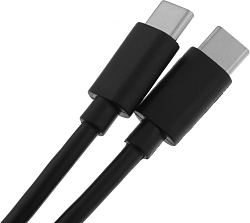 Кабель KingPrice KP-USBCC-3A-1m USB Type-C (m)-USB Type-C (m) 1м черный