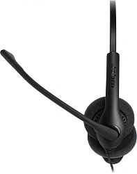 Наушники с микрофоном Jabra BIZ 1500 Duo черный 2.3м накладные USB оголовье (1559-0159)