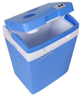 Автохолодильник Starwind CB-117 29л 48Вт синий/серый