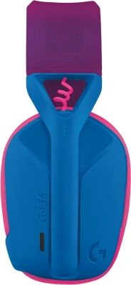 Наушники с микрофоном Logitech G435 голубой/розовый накладные BT/Radio оголовье (981-001065)