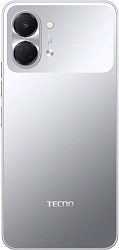 Смартфон Tecno Spark Go 3 128Gb 4Gb серый моноблок 3G 4G 2Sim 6.75" 720x1600 Android 15 13Mpix 802.11 a/b/g/n/ac GPS GSM900/1800 Protect microSD max1024Gb