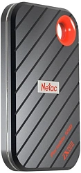 Накопитель SSD Netac USB-C 2000GB NT01ZX20II-2T0-32BK ZX20 II черный
