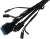 Корпус Formula Mana белый без БП ATX 4x120mm 2xUSB2.0 1xUSB3.0 audio bott PSU
