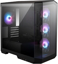 Корпус MSI MAG PANO M100R PZ черный без БП mATX 3x120mm 4x140mm 1xUSB3.1 audio CardReader AirDuct bott PSU