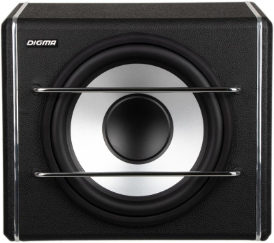 Сабвуфер автомобильный Digma DCS-120 300Вт активный (30см/12")