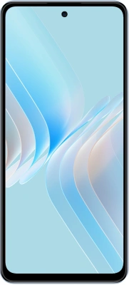 Смартфон Meizu M412H Note 21 Pro 256Gb 8Gb голубой моноблок 3G 4G 2Sim 6.78" 1080x2400 Android 14 64Mpix 802.11 a/b/g/n/ac NFC GPS GSM900/1800 GSM1900 microSD